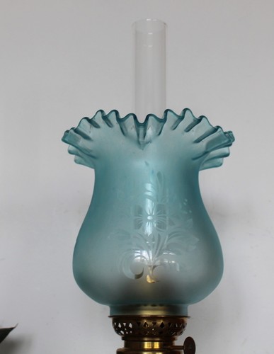 Petroleumlampe tulpe glas - tulpe,