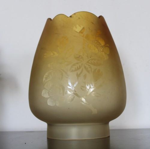 Petroleumlampe tulpe glas - petroleumlampe,