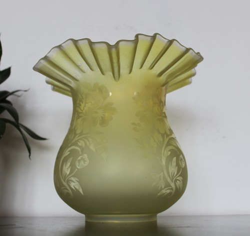 Petroleumlampe tulpe glas - tulpe,