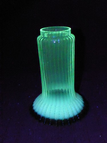 Antik petroleumglas uranglas - antik,