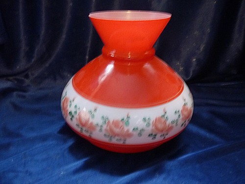 Roter lampenschirm ersatzglas - roter,
