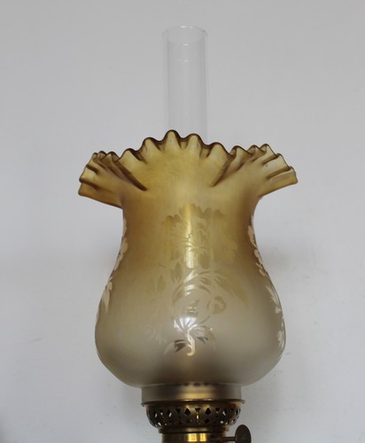 Petroleumlampe tulpe glas - tulpe,